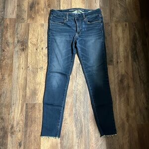 American eagle medium wash skinny jeans size 8
